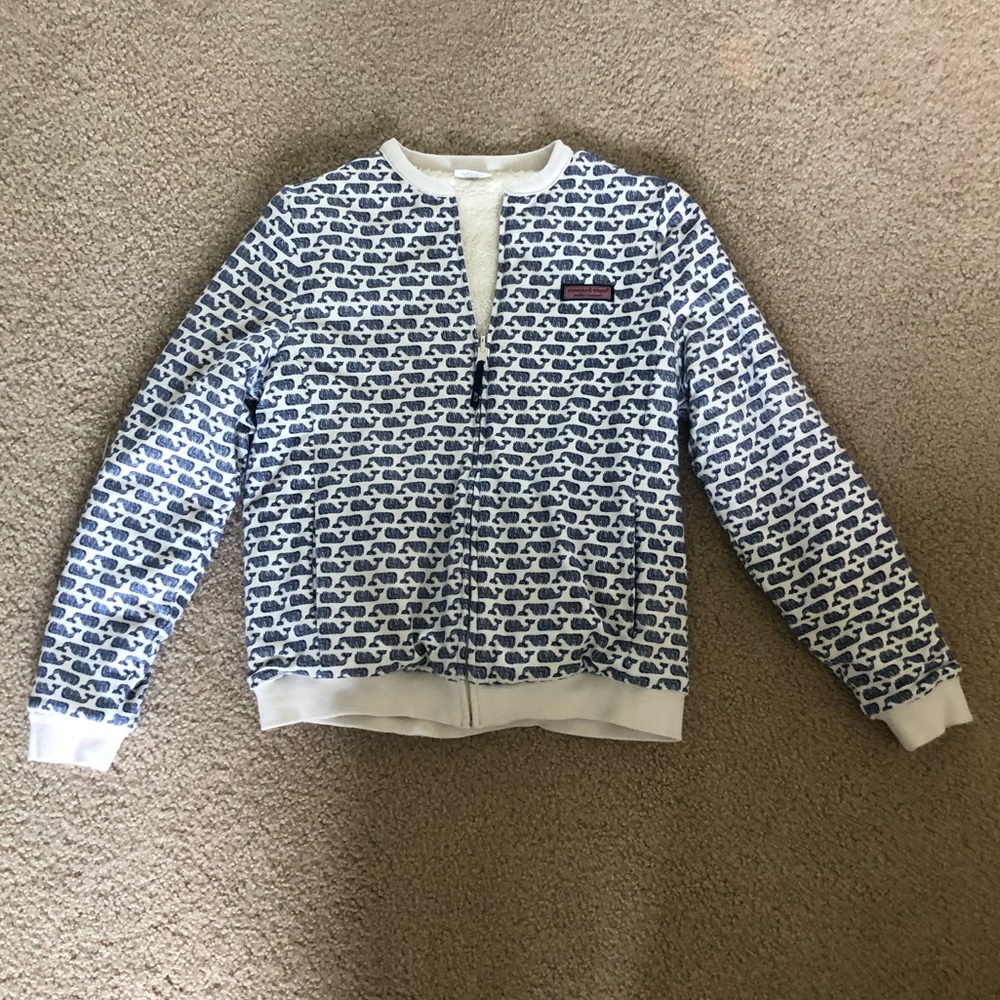 Vineyard Vines reverse able Jacket